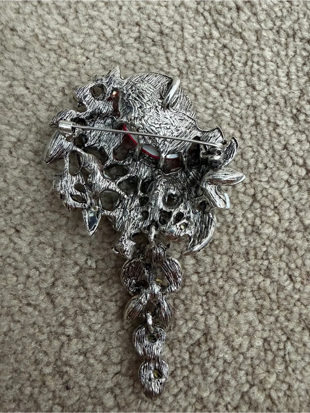 NWOT Aratta Silent Journey- Jewel Floral Pin- Multi- Color